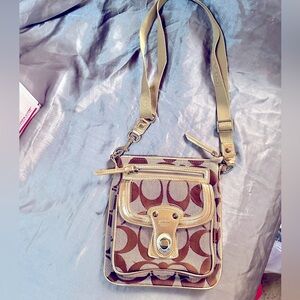 Coach cross body bag